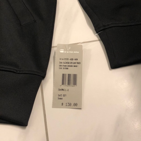 NWT Men’s G-Star Raw Slim Fit Track Jacket - Picture 5 of 7